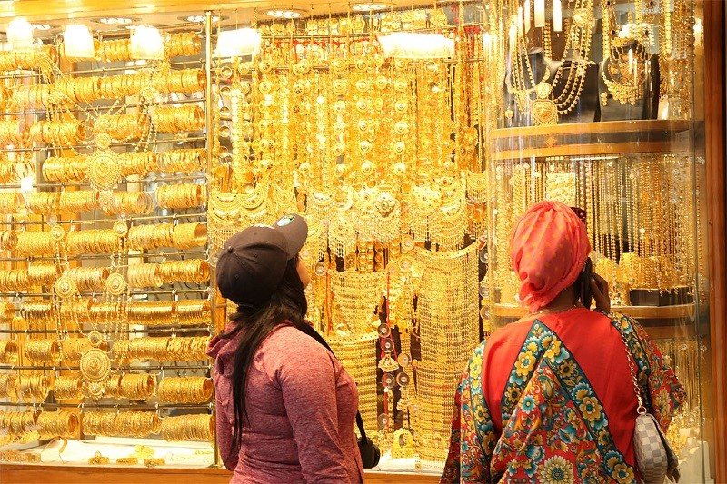  Chợ vàng (Gold souk) – nơi bán vàng theo ký